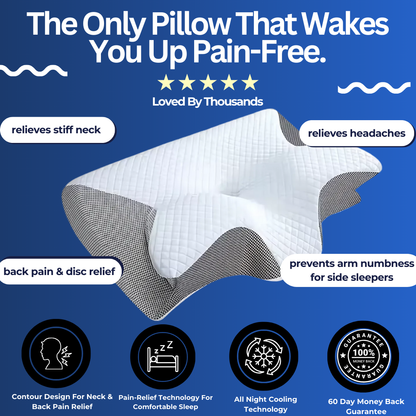 Snoozan™ Ergonomic Pillow